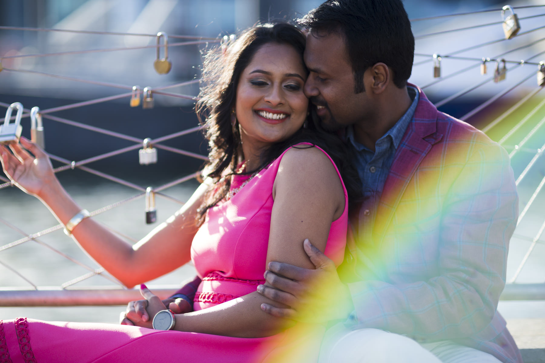Pratima and Pramukh- Brooklyn Bridge Engagement shoot